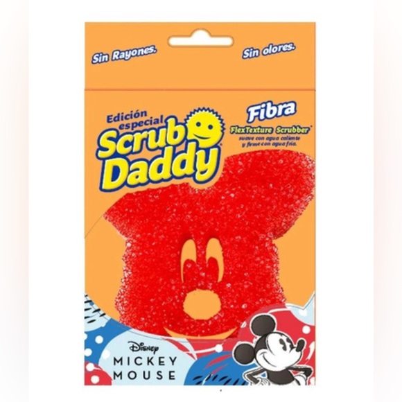 Disney Mickey & Minnie pair Mickey Mouse Scrub Daddy sponges - Picture 4 of 4